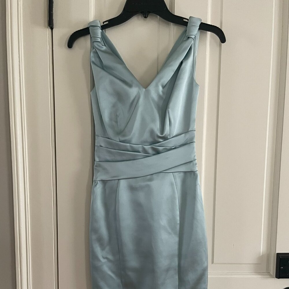 Karen Millen Pale Blue Cocktail Dress